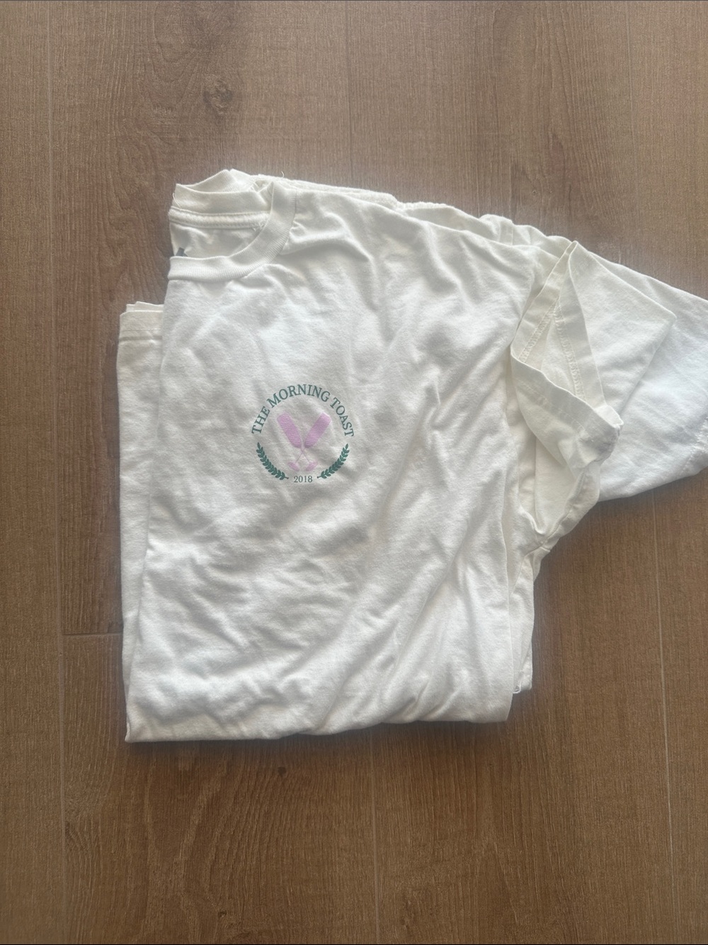 The Morning Toast tee shirt size XXL